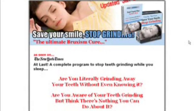 Cure For Bruxism Stop Teeth Grinding and Clenching