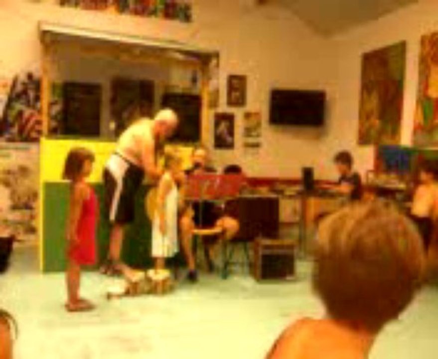 musique pendant les vacances au camping