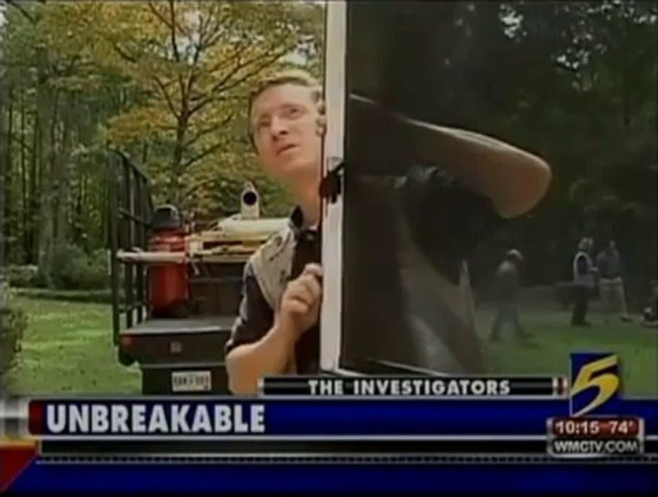 Tapco Security Screens for Your Home from The WMC-TV Investigators "Unbreakable"