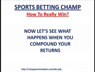 How to Really Win With Sports Betting Champ?