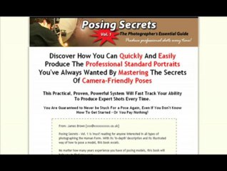 Photography Posing Secrets