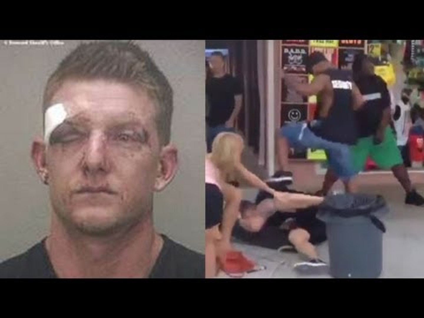 Man Beaten By Bouncer In Bar Fight Caught On Camera Video Dailymotion