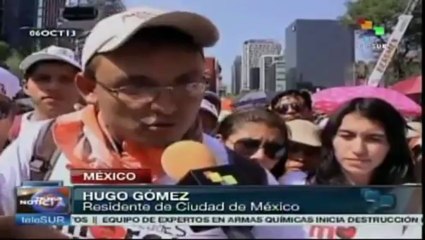 Envían mexicanos mensajes de solidaridad a Cristina Fernández