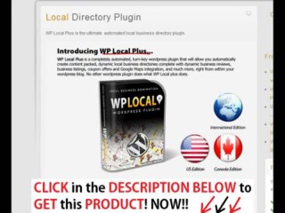 Wp Local Plus + Wplocalplus Demo