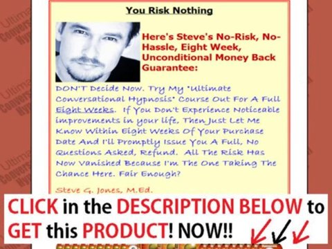 Ultimate Conversational Hypnosis Free + Ultimate Conversational Hypnosis Download