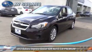 2013 Subaru Impreza 4DR AUTO 2.0I PREMIUM - AV Subaru, West Lancaster
