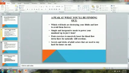 The Male Libido Booster Program