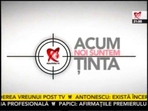 1/ 4 - REALITATEA TV - TINTA LUI VICTOR PONTA. Jocuri de putere cu mai multi jurnalisti ai Realitatii TV