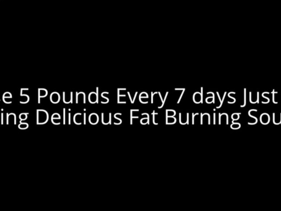 Soup Diet Recipes | Fat Burning Soup Recipes Review