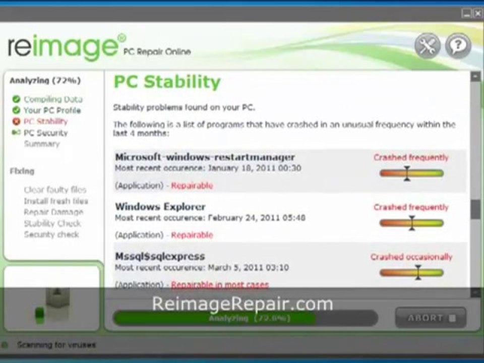 Computer Support - Reimage PC Repair