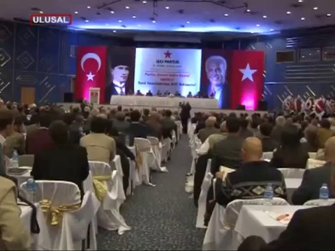 İşçi Partisi Kurultayı'nde tek aday Doğu Perinçek