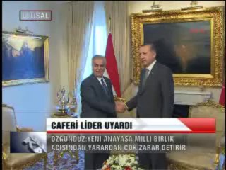 CAFERİ LİDER UYARDI