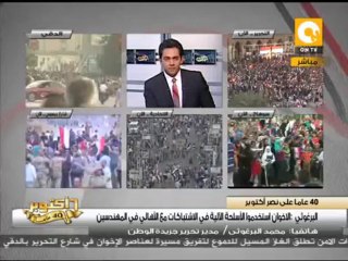 محمد البرغوثي: الإخوان إستخدموا الأسلحة الآلية في الإشتباكات مع الأهالي في المهندسين