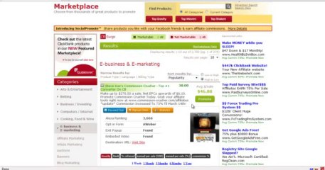 CB Surge - Free Version Tool To Choose Marketable Product In Clickbank