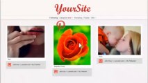 Pinsomo - Pinterest Wordpress Theme! Hot!