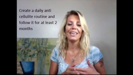 Best cellulite treatment tip 8. Follow a cellulite routine