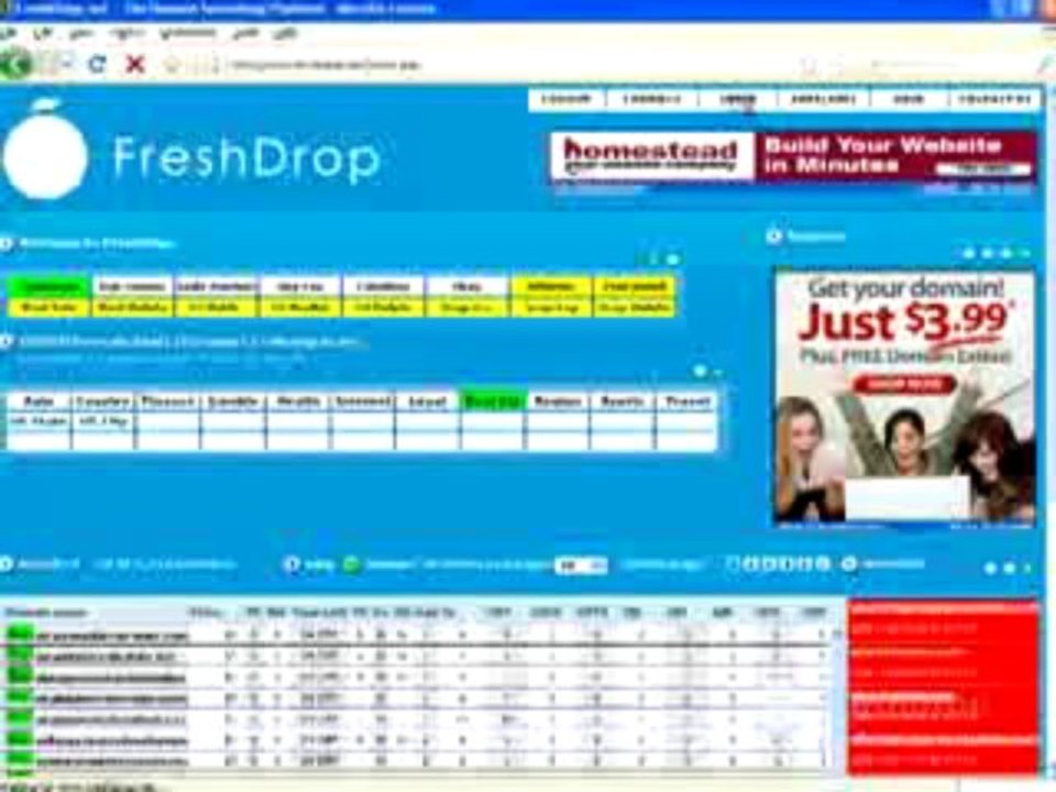 Freshdrop - The Domain Search Engine