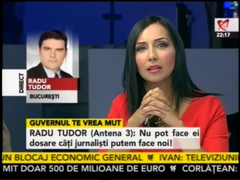 2/ 4 - REALITATEA TV,  TINTA LUI PONTA. "Jocuri de putere" cu mai multi jurnalisti ai Realitatii TV
