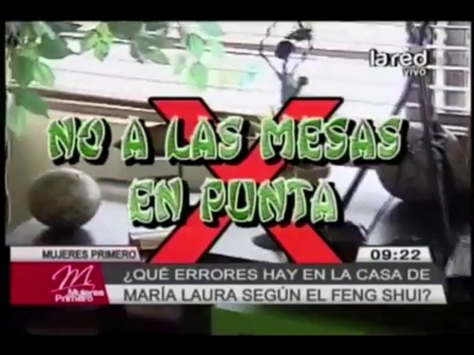 Fátima analizó según el Feng Shui la casa de María Laura Donoso