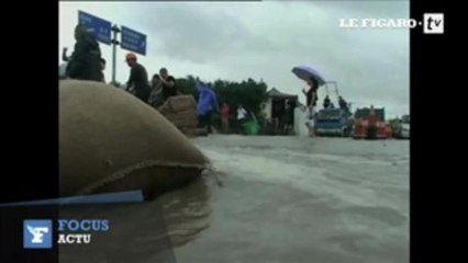 Chine : la côte orientale frappée par le typhon Fitow