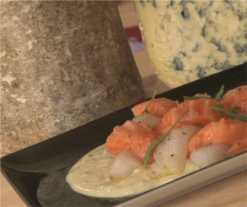 Recette de Tresse de poisson et sa sauce à la Fourme d'Ambert - 750 Grammes