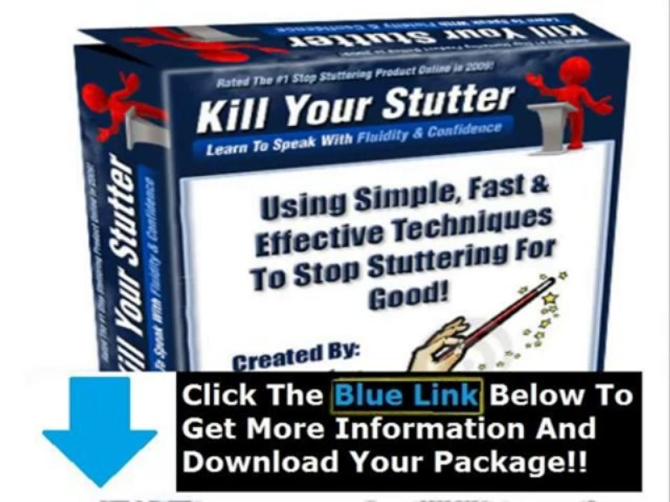 Kill Your Stutter Ebook + Kill Your Stutter Free