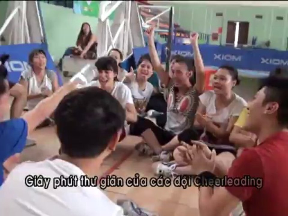 BHUL_05 Giây phút thư giãn của các đội Cheerleading