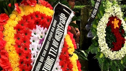 A Hanoï, l'hommage des Vietnamiens au général Giap