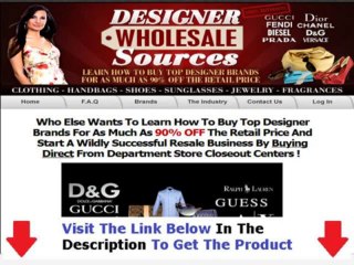 Designer Wholesale Sources Pdf + DISCOUNT + BONUS