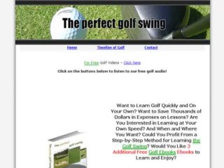 The Golf Swing Speed Challenge review ~ Webs