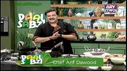 Daal Subzi by Chef Arif Dawood, Mughlai Kat-a-Kat & Zeera Kali Mirch Raita, 5-10-13