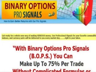 New Signal Service Released Pro Binary Signals  Binary Options