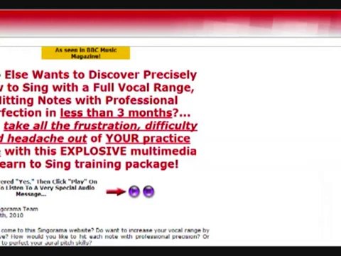 beginners guide to singing - singorama singing lessons