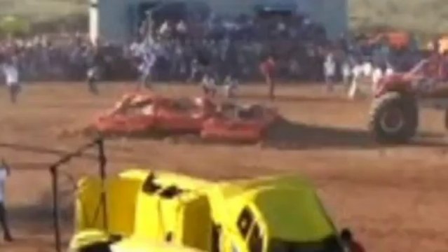 Out-of-control monster truck kills at least eight in Mexico