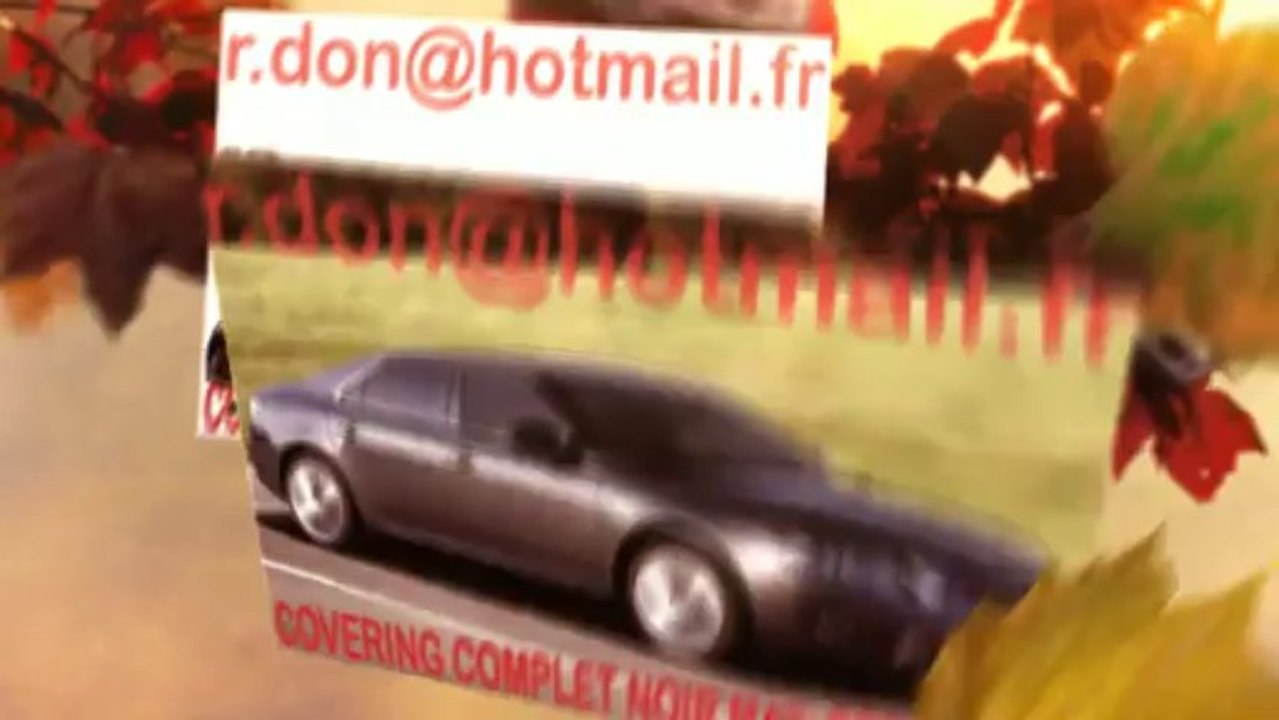 Saab covering blanc mat, gris mat, bleu mat, rouge mat,orange mat, noir mat, jaune mat, vert mat, peinture