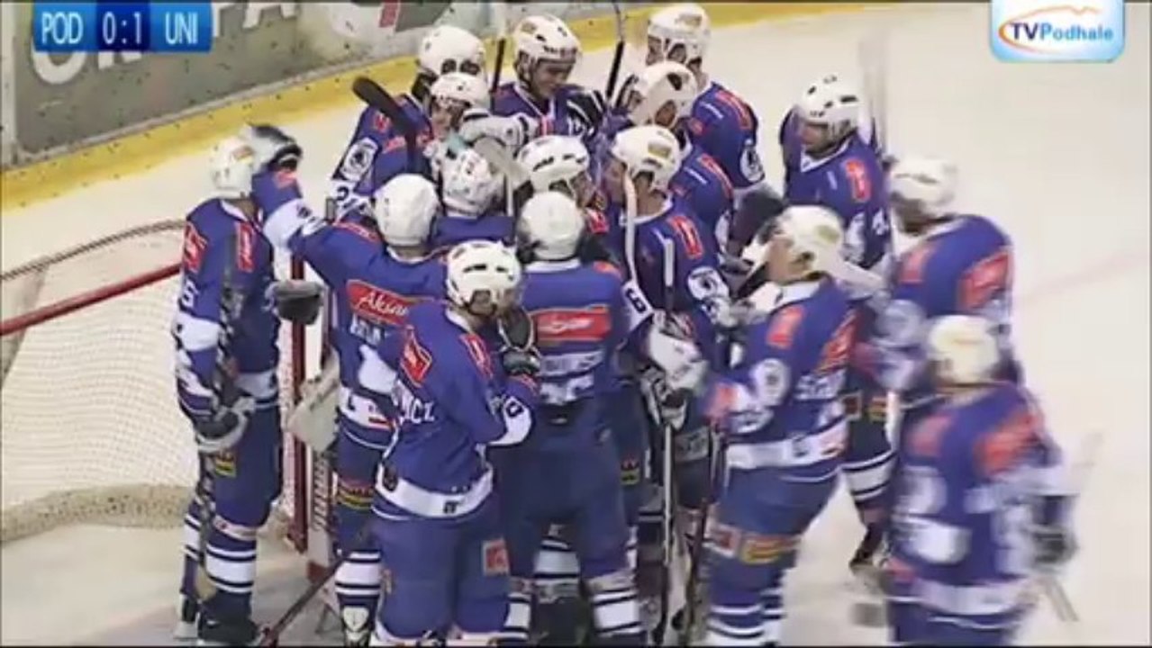 Skrót meczu MMKS Podhale Nowy Targ vs Aksam Unia Oświęcim