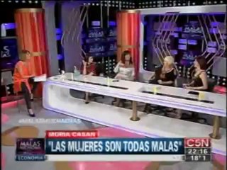 " No creo en la amistad entre las mujeres, no me las banco, son malas como la araña"