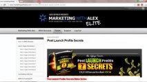 Marketing With Alex Review - MEMBERS AREA Inside Look