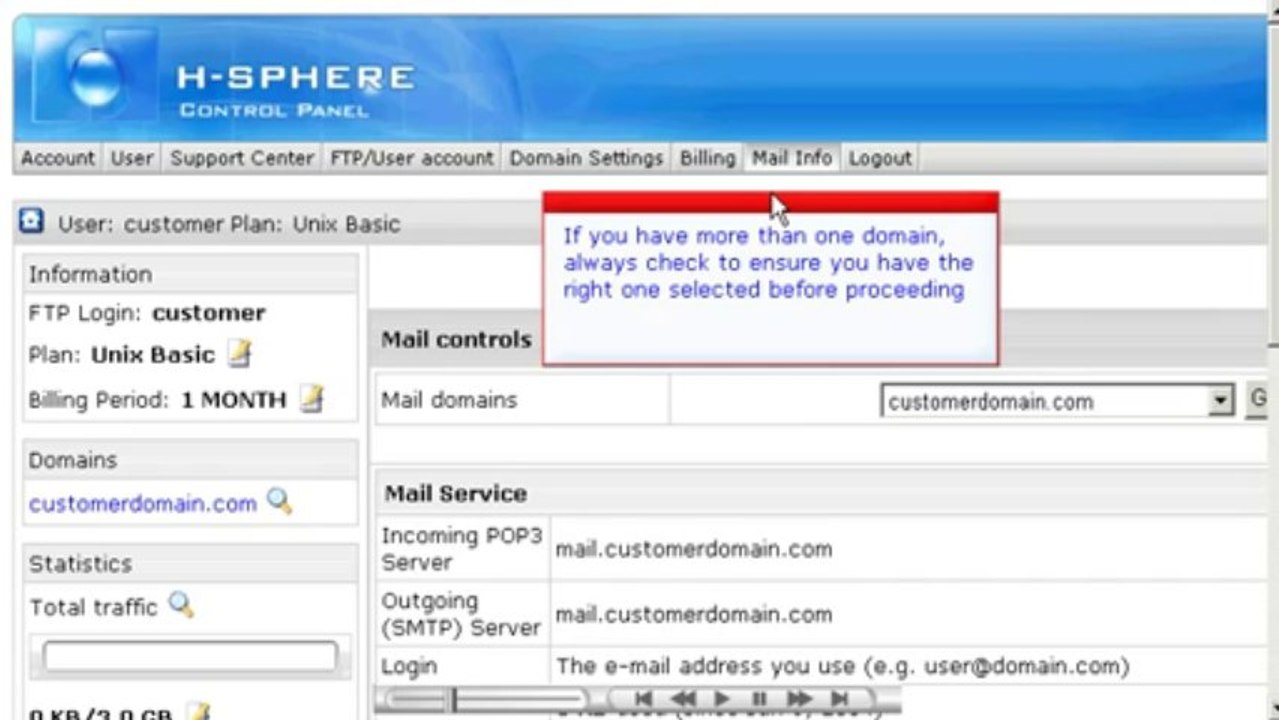 Creating an email forwarding in H-Sphere - Host Department LLC