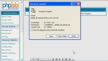 How Backup and Restore DataBases in phpBB - Host Department LLC