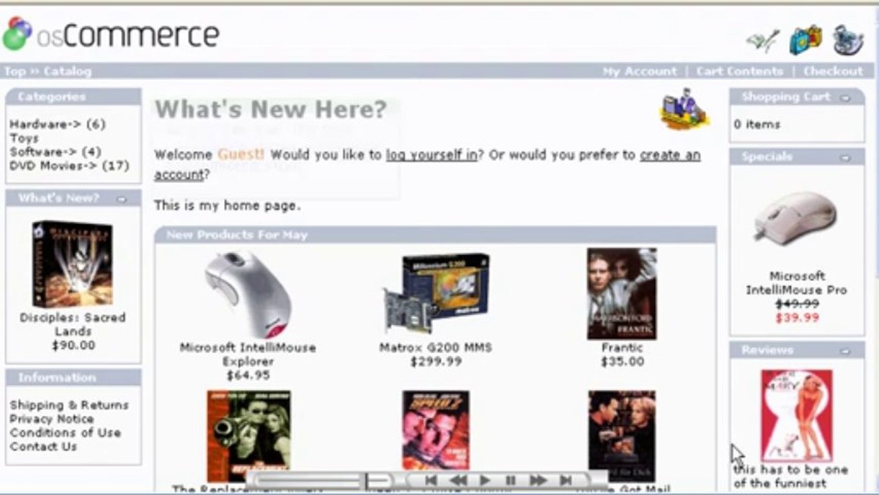 How to add Categories in osCommerce - Host Department LLC
