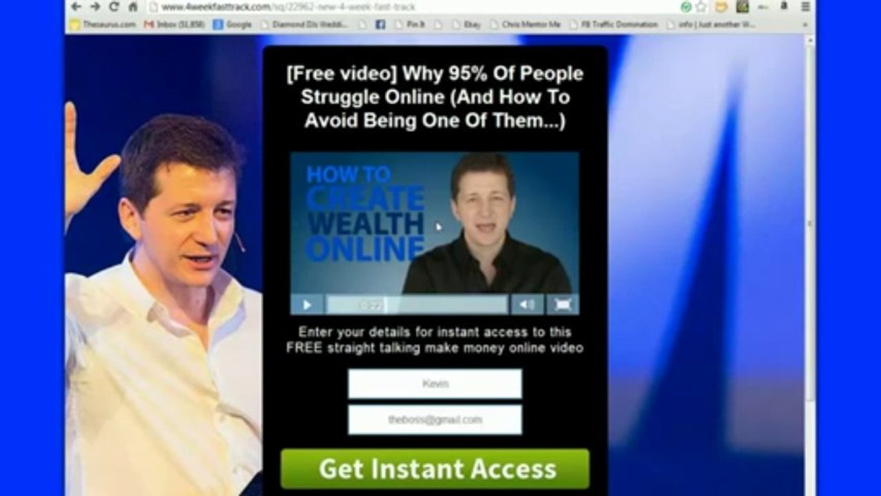 4 Week Fast Track, chris farrell 4 Week Fast Track