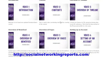 Facebook Training With The Social Networking Academy