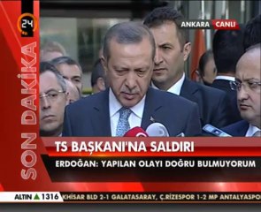 Erdoğan: Trabzonspor başkanını takdir ettim