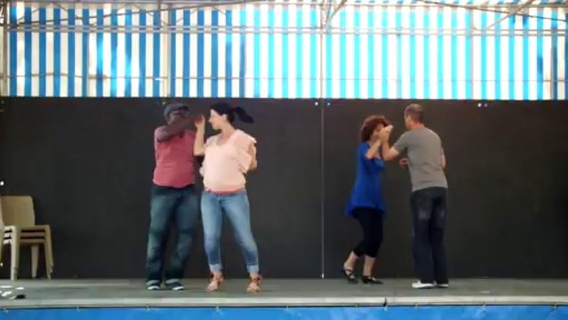 DÉMONSTRATION DE DANSE SALSA