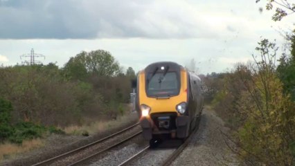 Un pigeon explosé par un train en plein vol!!