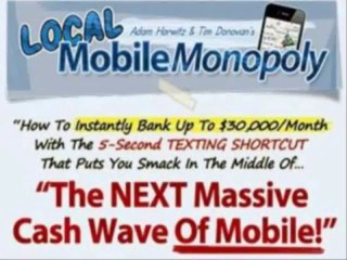 Local Mobile Monopoly Affiliate | Local Mobile Monopoly Download