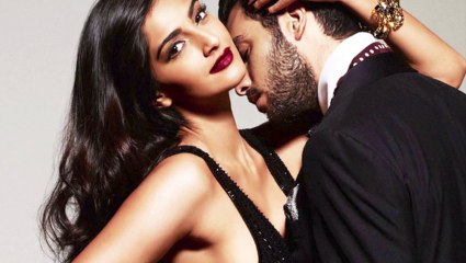 Sonam Kapoor's Hot Clevage Show For Men's Magazine October 2013