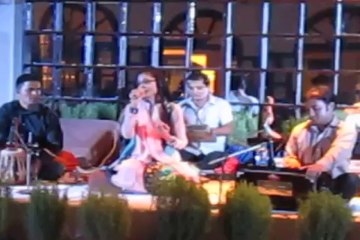 Zaara Shirazee ''Mera Saaya'' At karachi Gymkhana