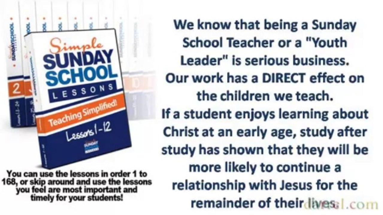 Mission Trip - Simple Sunday School Lessons